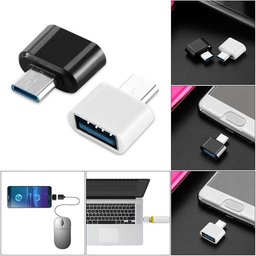 Micro USB Adapter Micro Converter Type C Adapter Mini Socket Transformation Android Phones USB 2.0