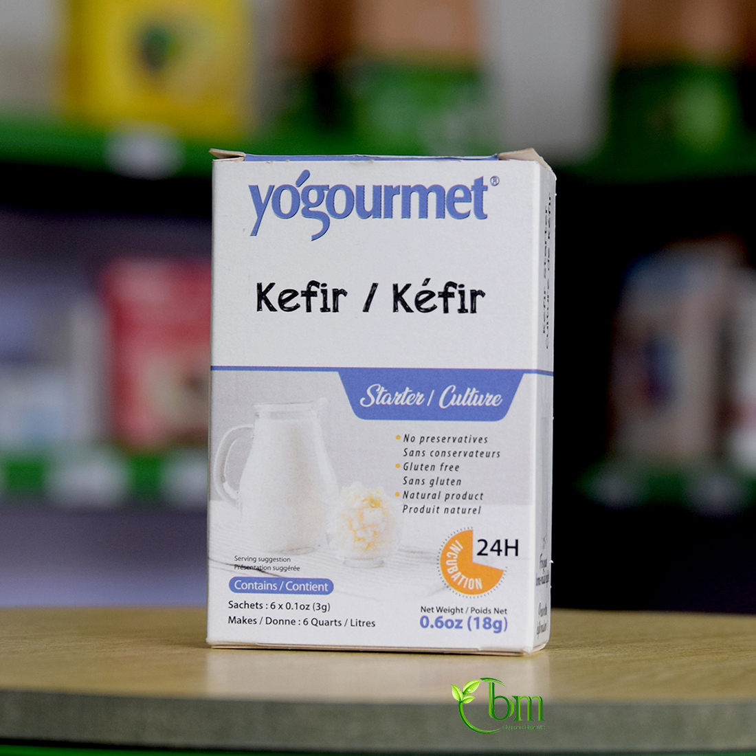 Men làm sữa chua Kefir - Vegan - Probiotic (Yógourmet)