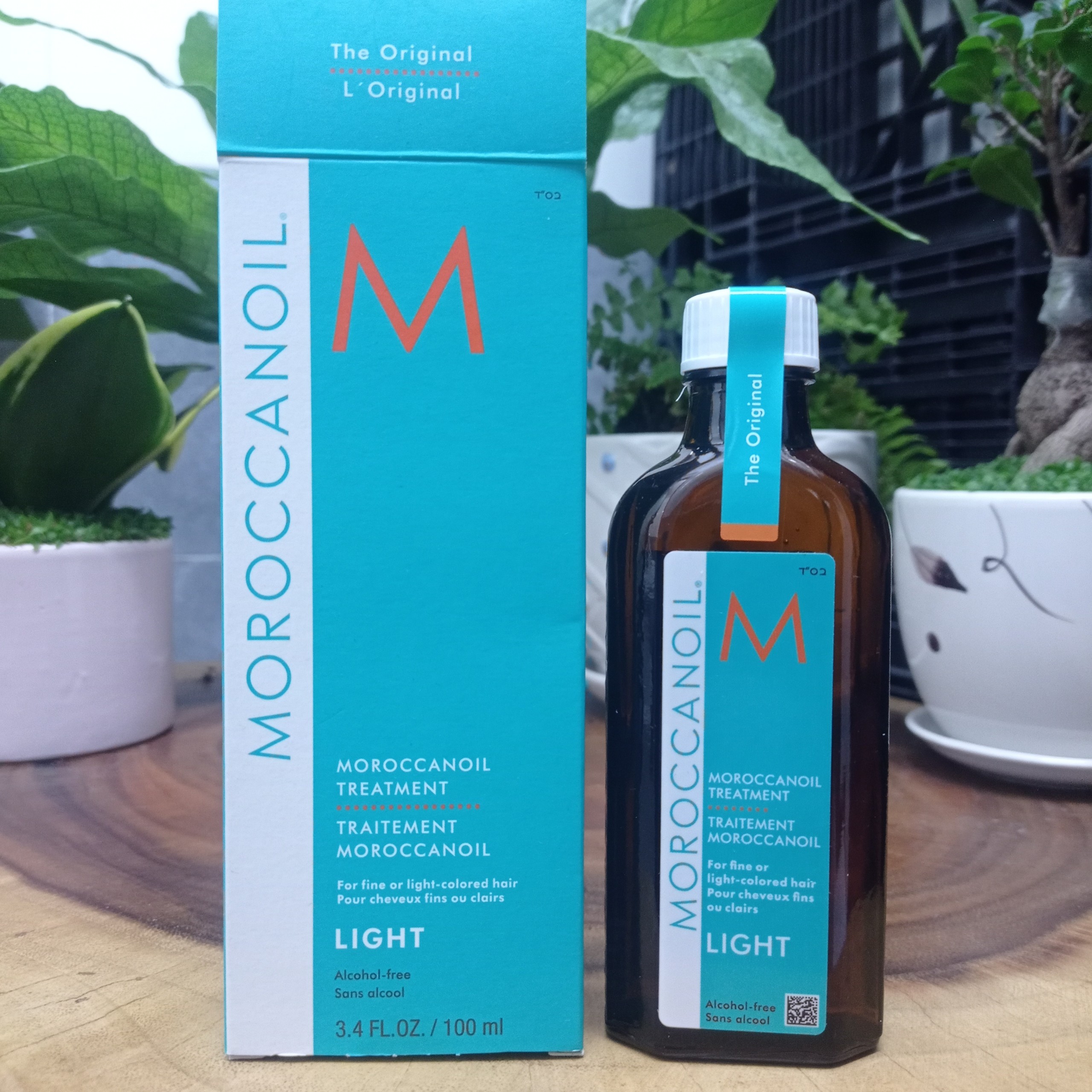 [HCM]Tinh dầu dưỡng tóc Moroccanoil Treatment Light