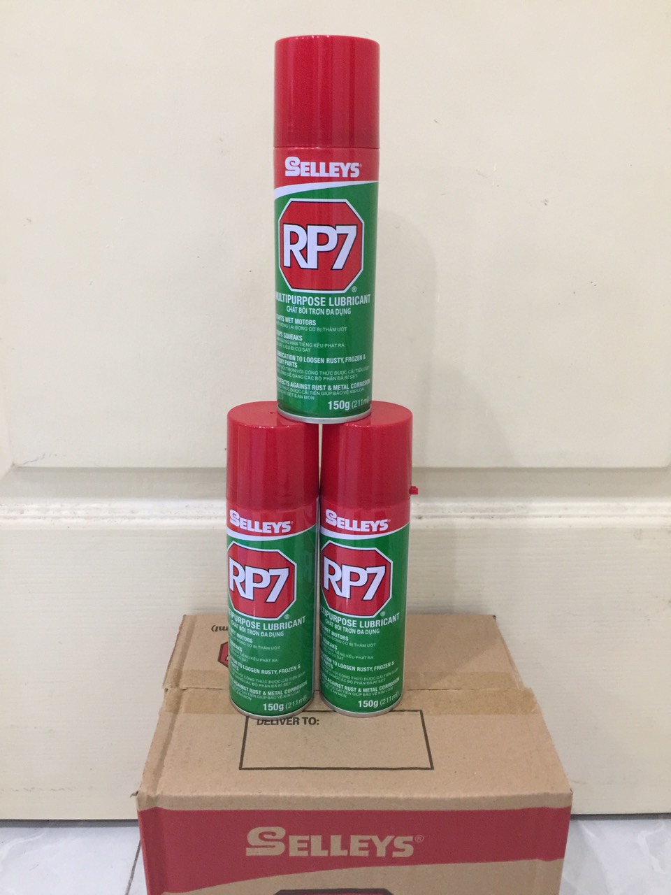 BÌNH XỊT,CHAI XỊT (LỌ) RP7 XỊT CHỐNG RỈ SÉT 150g - MixASale