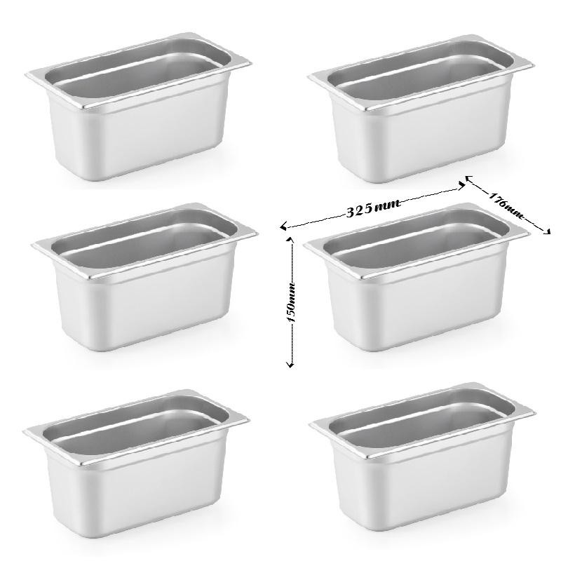 [HCM]Khay GN 1/3 Đựng Thạch Topping Đựng Thực Phẩm Đựng Pate 7hitech