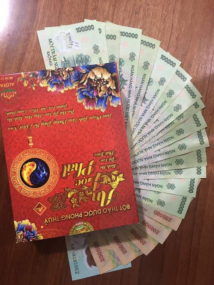 combo 5 gói nhỏ bột phong thủy  Alofa