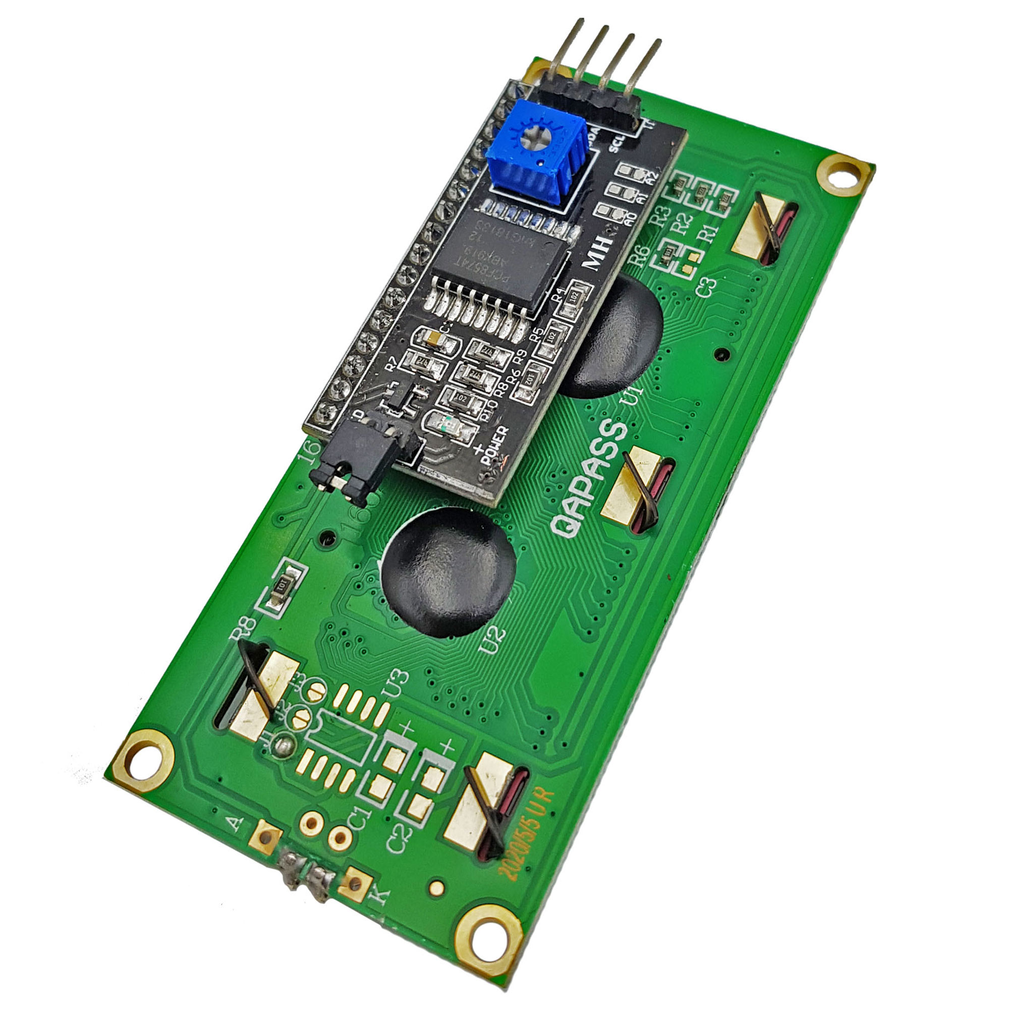 LCD 1602 kèm module I2C màu xanh lá