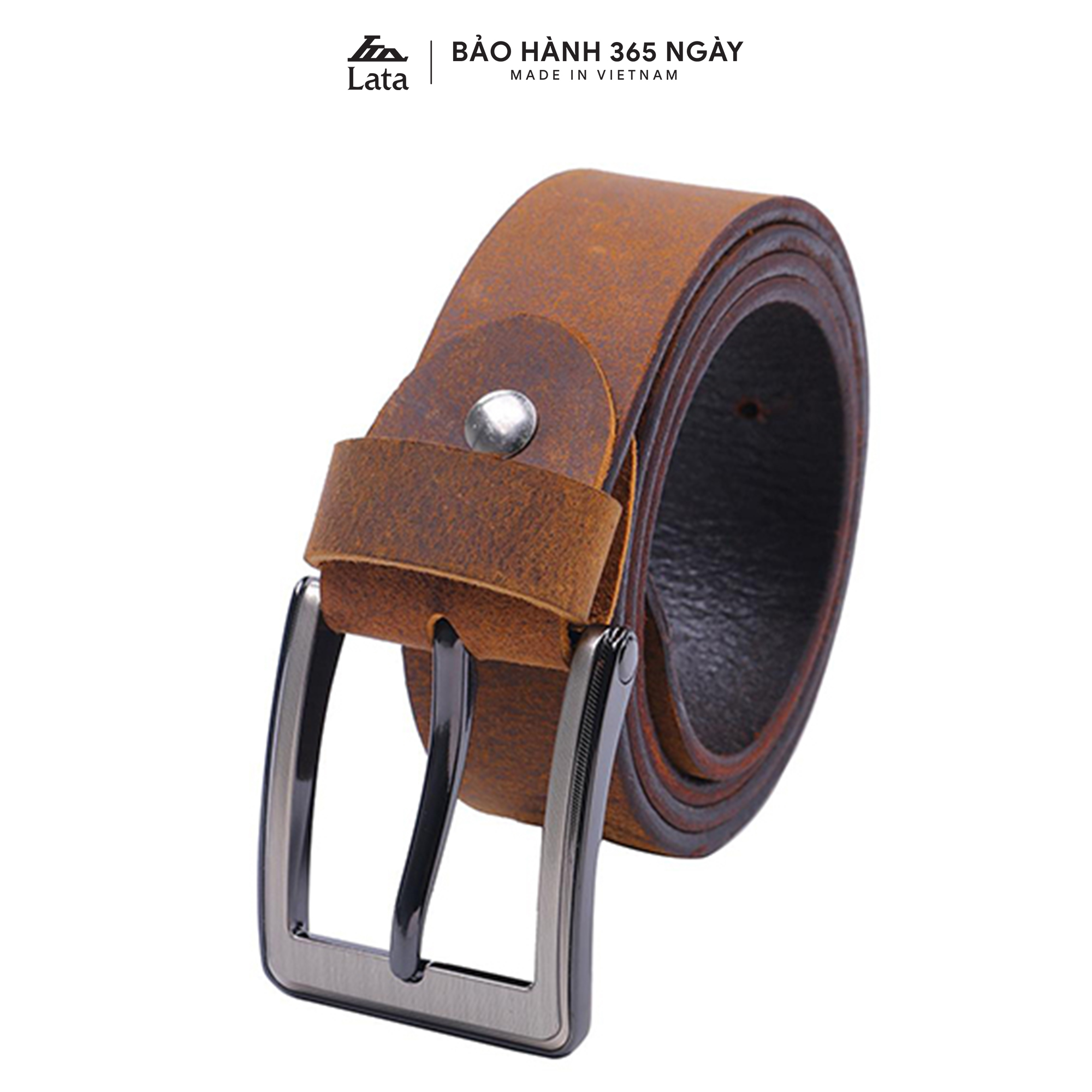 Thắt lưng nam da thật lata tl051 da bò