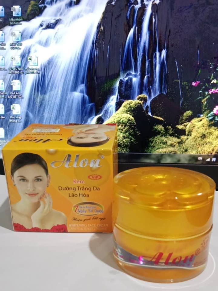 Kem Alon trắng da, ngăn ngừa lão hóa cao cấp 15g