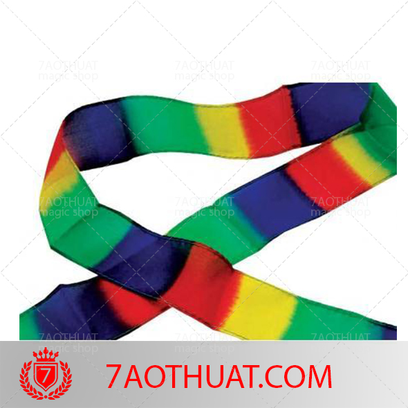 Phụ kiện ảo thuật độc đáo : Rainbow Silk Streamer