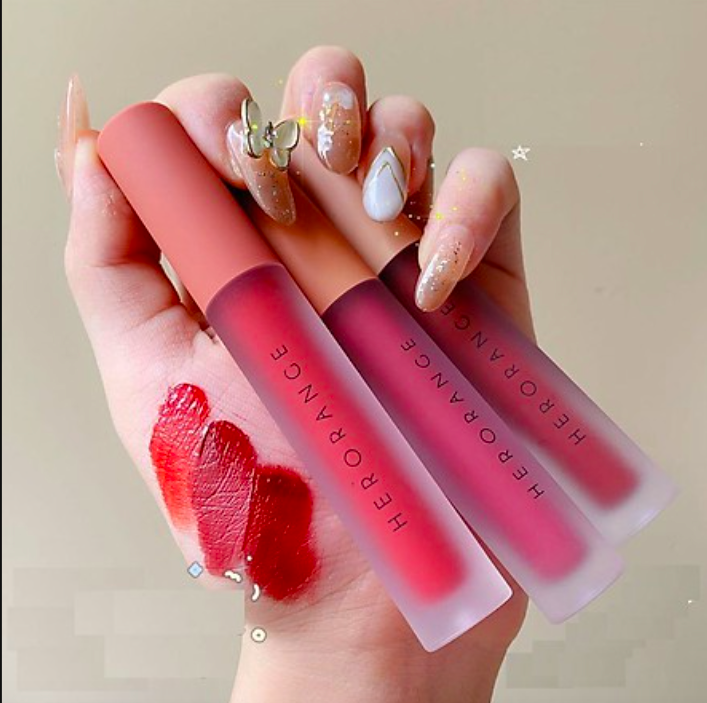 [HCM]Set Son kem Herorange Fluffy Siêu Lì