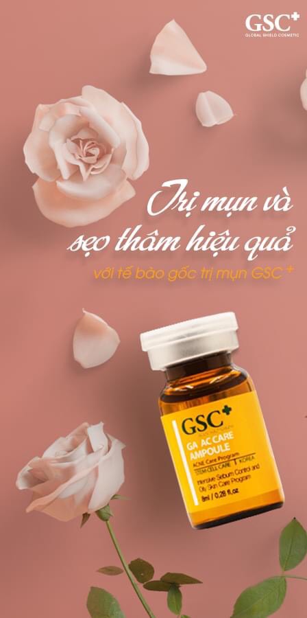 Tế bào gốc giảm mụn thâm GSC