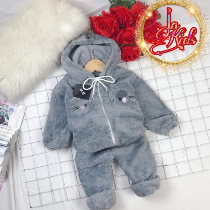 Bộ Lông Dài Tay Cho Bé Trai Và Bé Gái