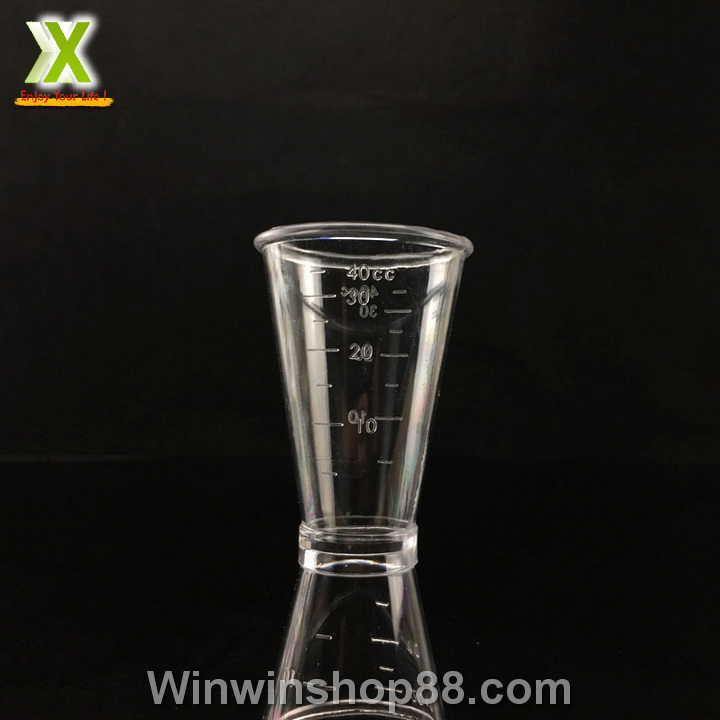 [HCM]Bộ 2 ly định lượng đường nhựa - Jigger 20~40cc