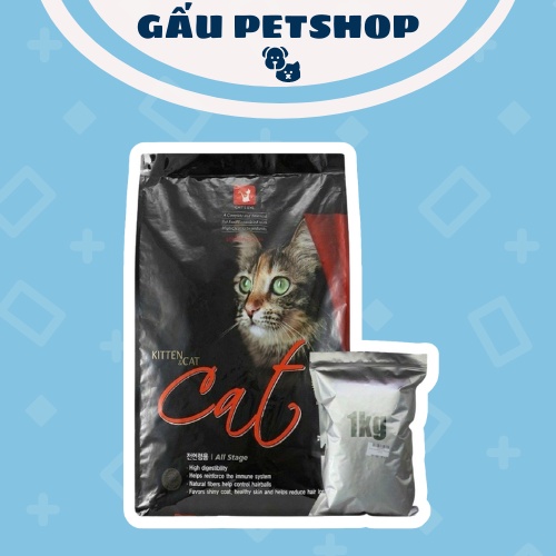 Hạt cho mèo catseye 1kg - thức ăn hạt cho mèo cao cấp dành cho mọi lứa tuổi