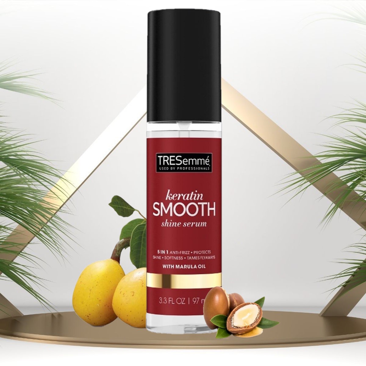 Serum Dưỡng Tóc Tresemme Keratin Smooth 97ml Vào Nếp Bóng Mượt 72H TRESemmé Keratin Smooth Shine Serum 97ml