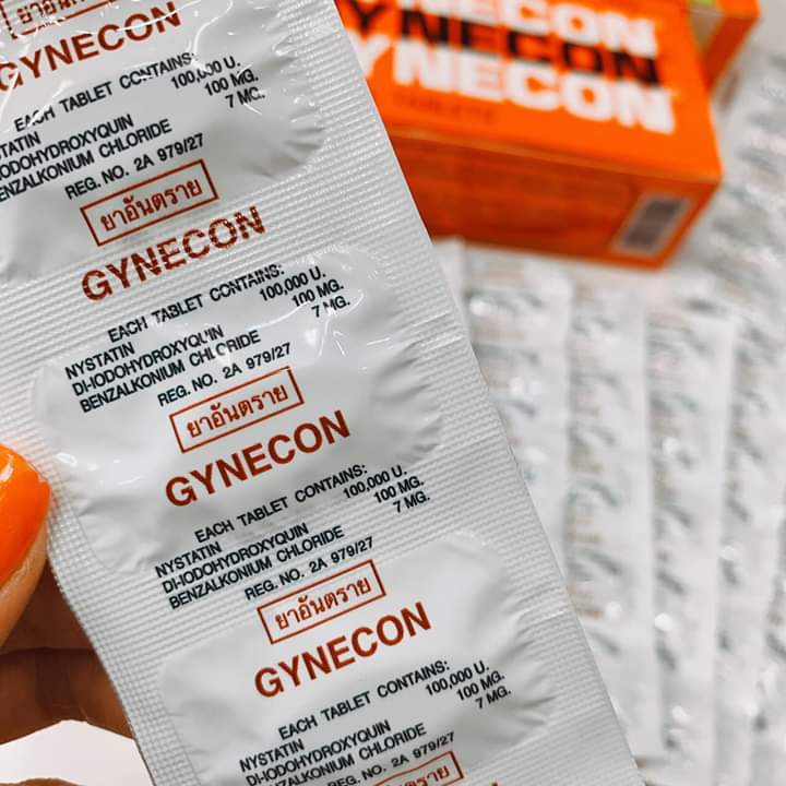 [ RẺ VÔ ĐỊCH] 1 vỉ 5 viên đặt GYNECON hàng Thái