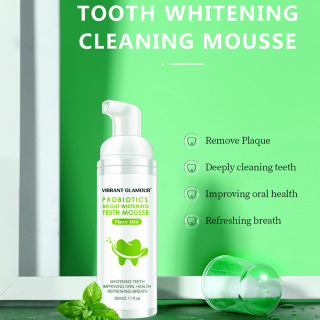 [HCM][Peachy Sis Shop] Mousse Tẩy Trắng Răng Khử Mùi Hôi Miệng Làm Sạch Răng Vibrant Glamour Whitening Teeth Oral Treatment thumbnail