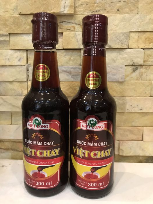 NƯỚC MẮM CHAY VIỆT CHAY - CHAI THỦY TINH