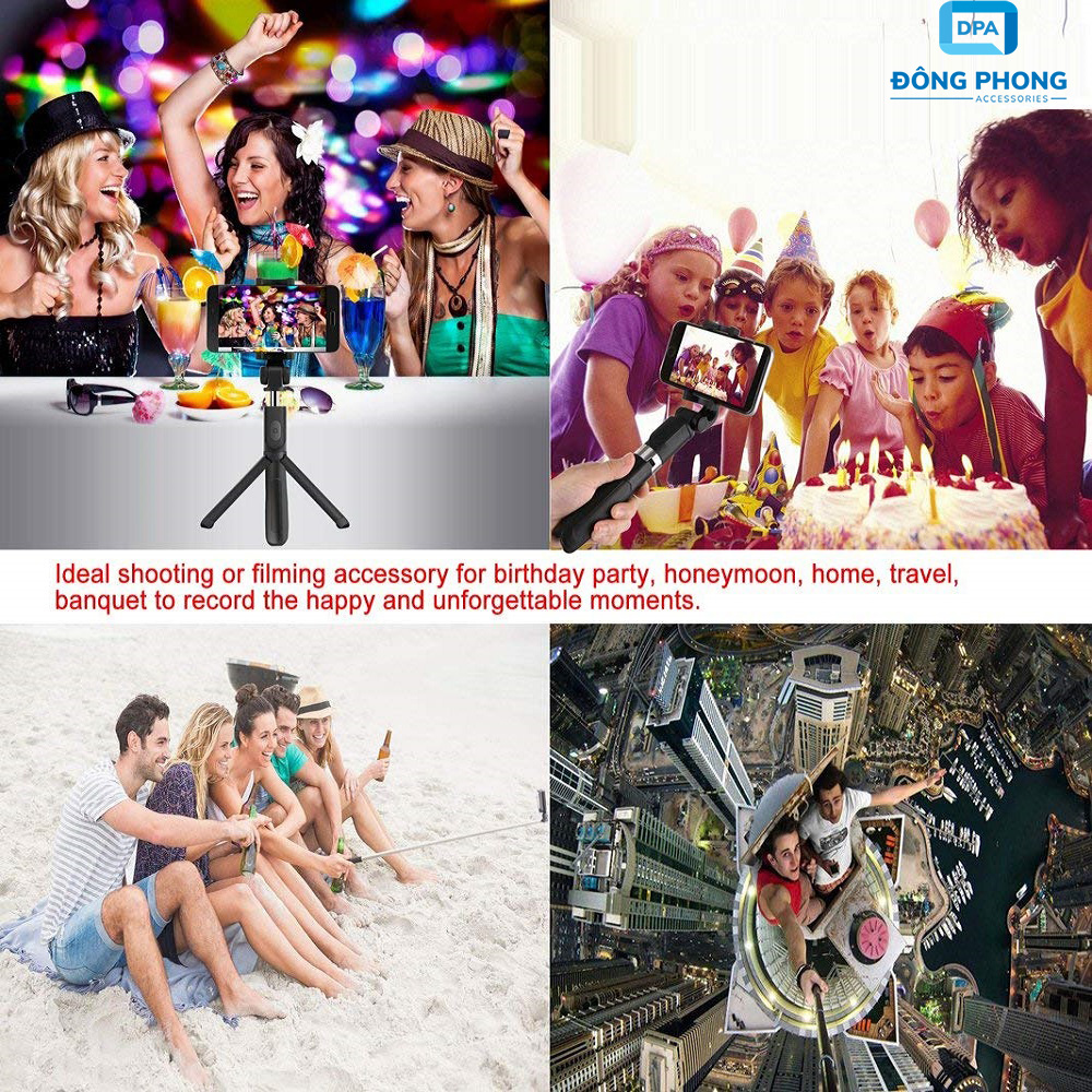 Gậy Selfie 3 Chân Bluetooth Selfie Stick L01
