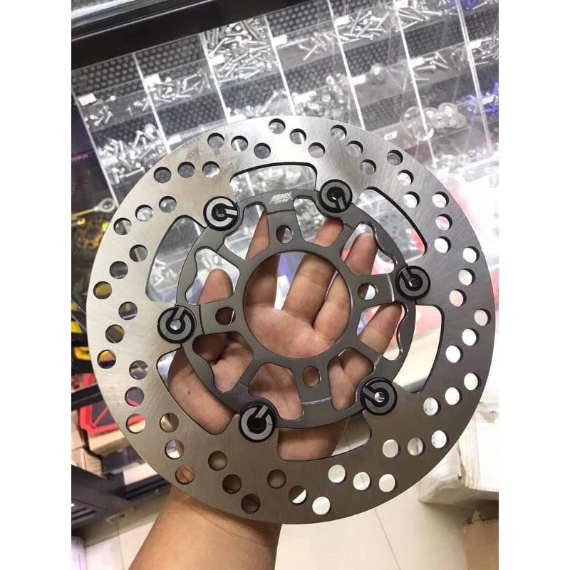 Đĩa thắng phanh King Drag 220mm gắn Exciter 135,  Wave , Sirus ,Dream ...vv