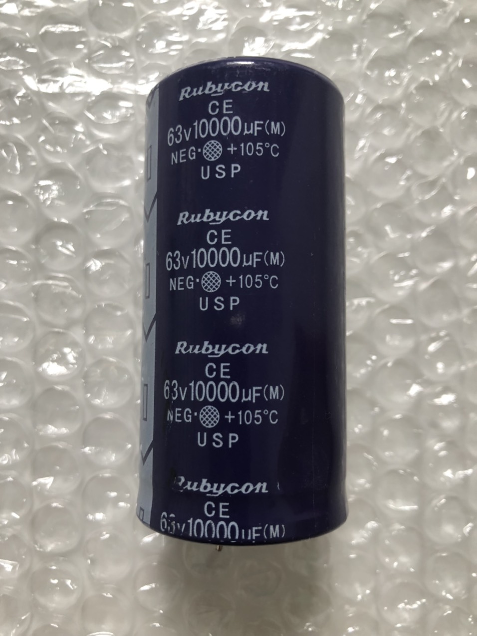 TỤ LỌC NGUỒN 63V-10000UF- Rubycon (USP)