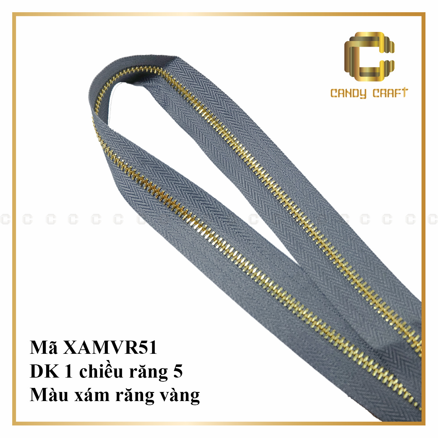 [HCM]Dây kéo 1 chiều răng 5  (chưa kèm đầu khóa) - phụ kiện làm túi xách