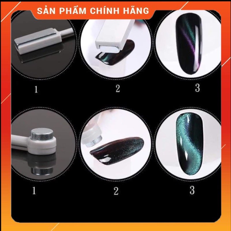 [HCM]NAM CHÂM MẮT MÈO 2 ĐẦU CHUYÊN DỤNG CHO DÂN LÀM MÓNG