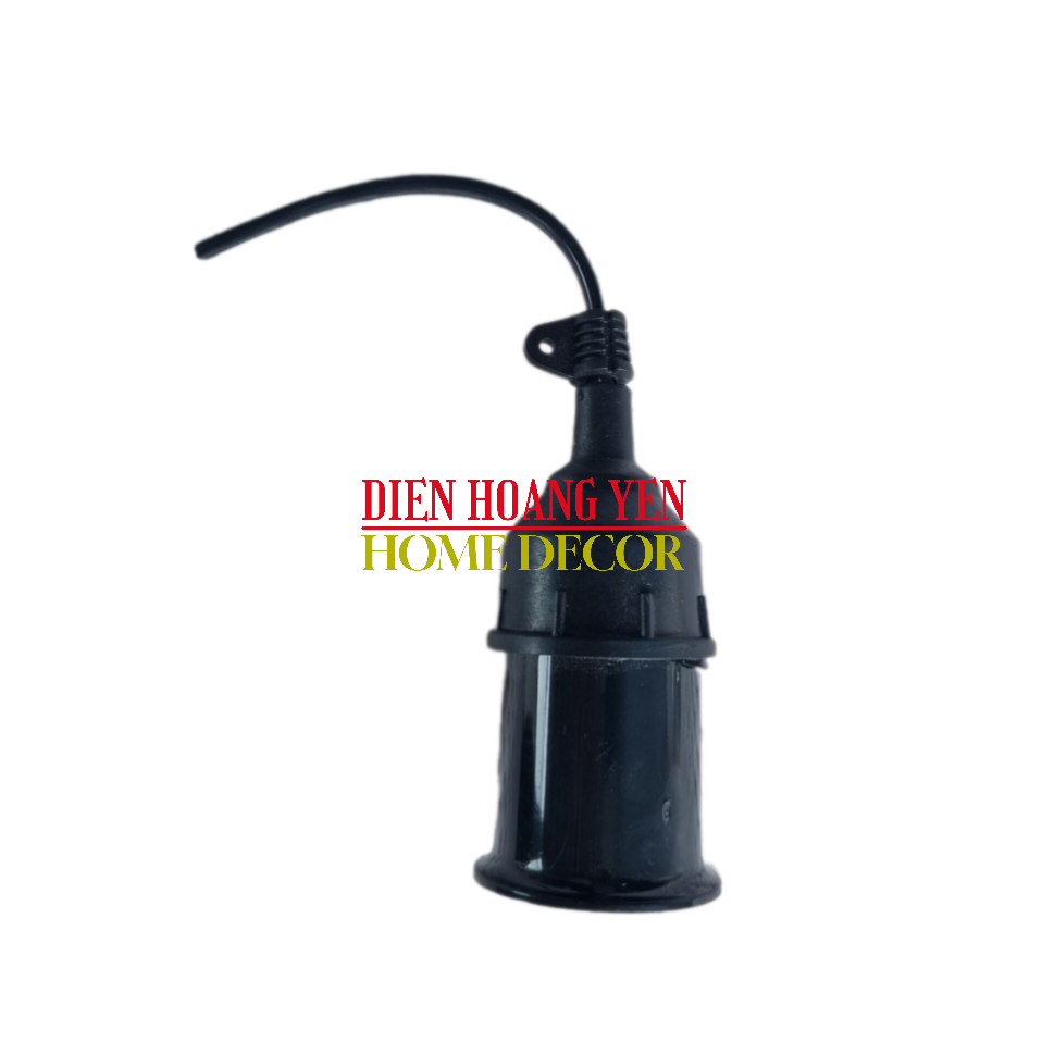 4 E27 Waterproof Lamp Holders for Outdoor Use with 10cm Long Electrical Wires