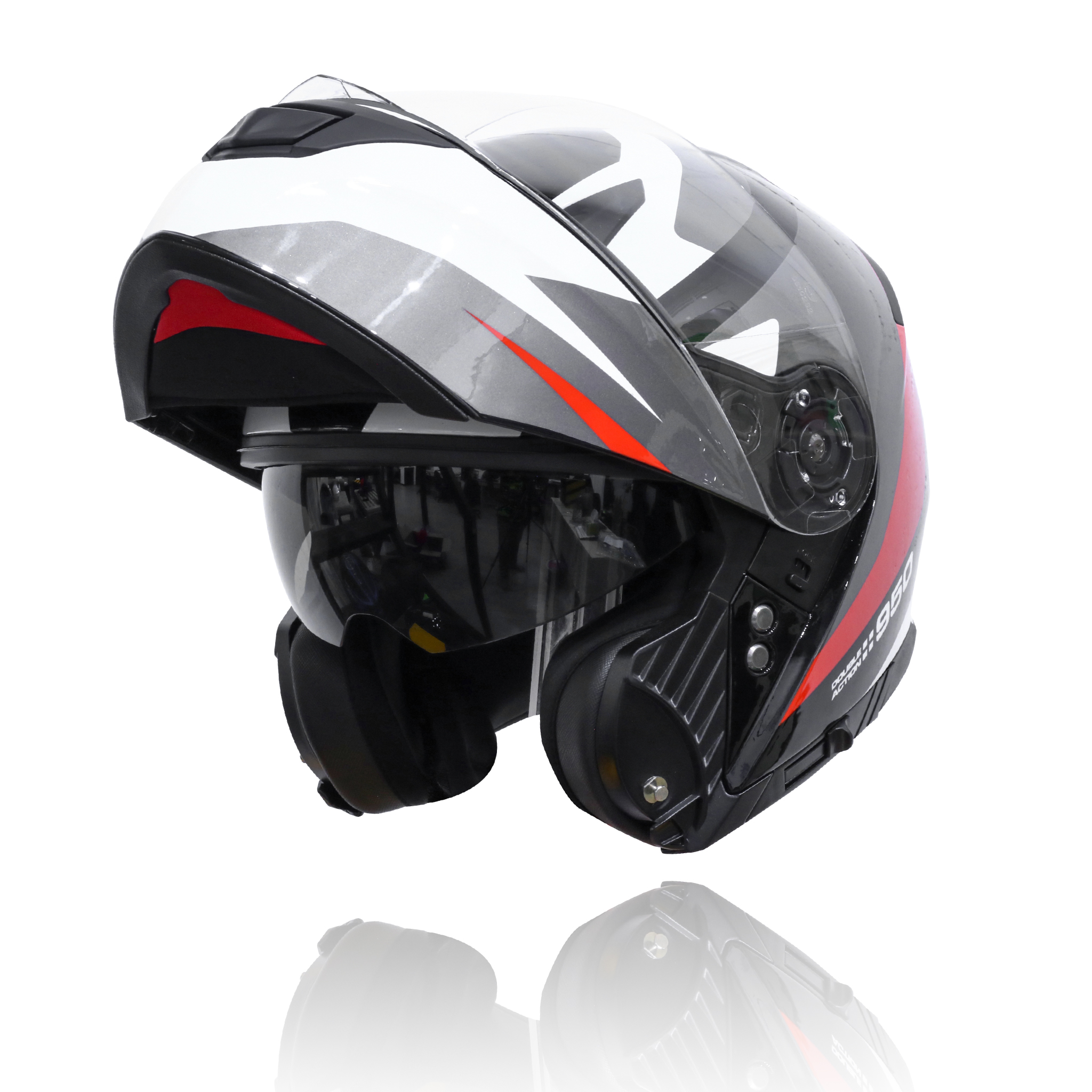 Nón bảo hiểm fullface Yohe 950 lật hàm