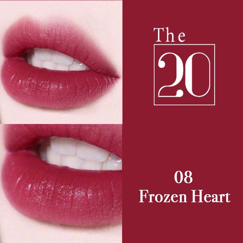 Son lì mềm The 20 Velvet Matte Lipstick