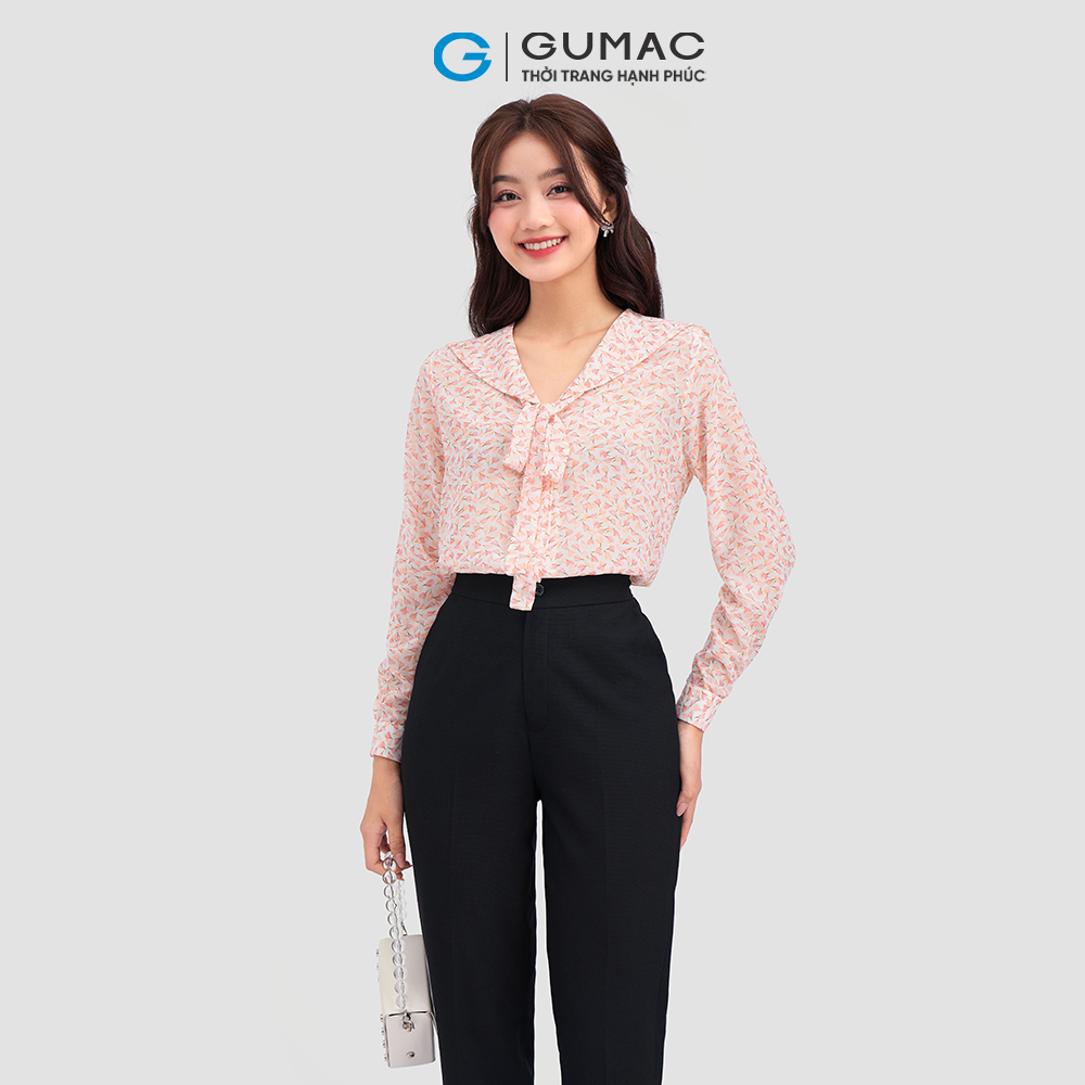 Áo kiểu bâu thủy thủ thời trang GUMAC LA1104