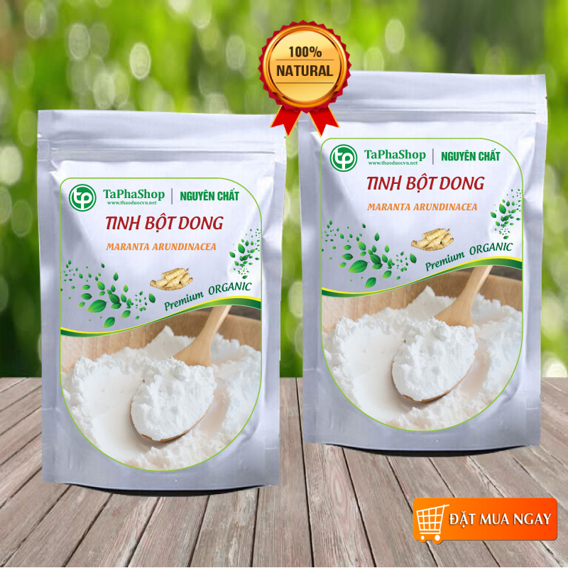 Tinh bột củ dong nguyên chất 100g