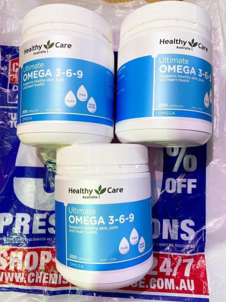 [Hàng Auth - Chọn màu] [Chính hãng] Omege 3-6-9 Healthy Care 200 Viên