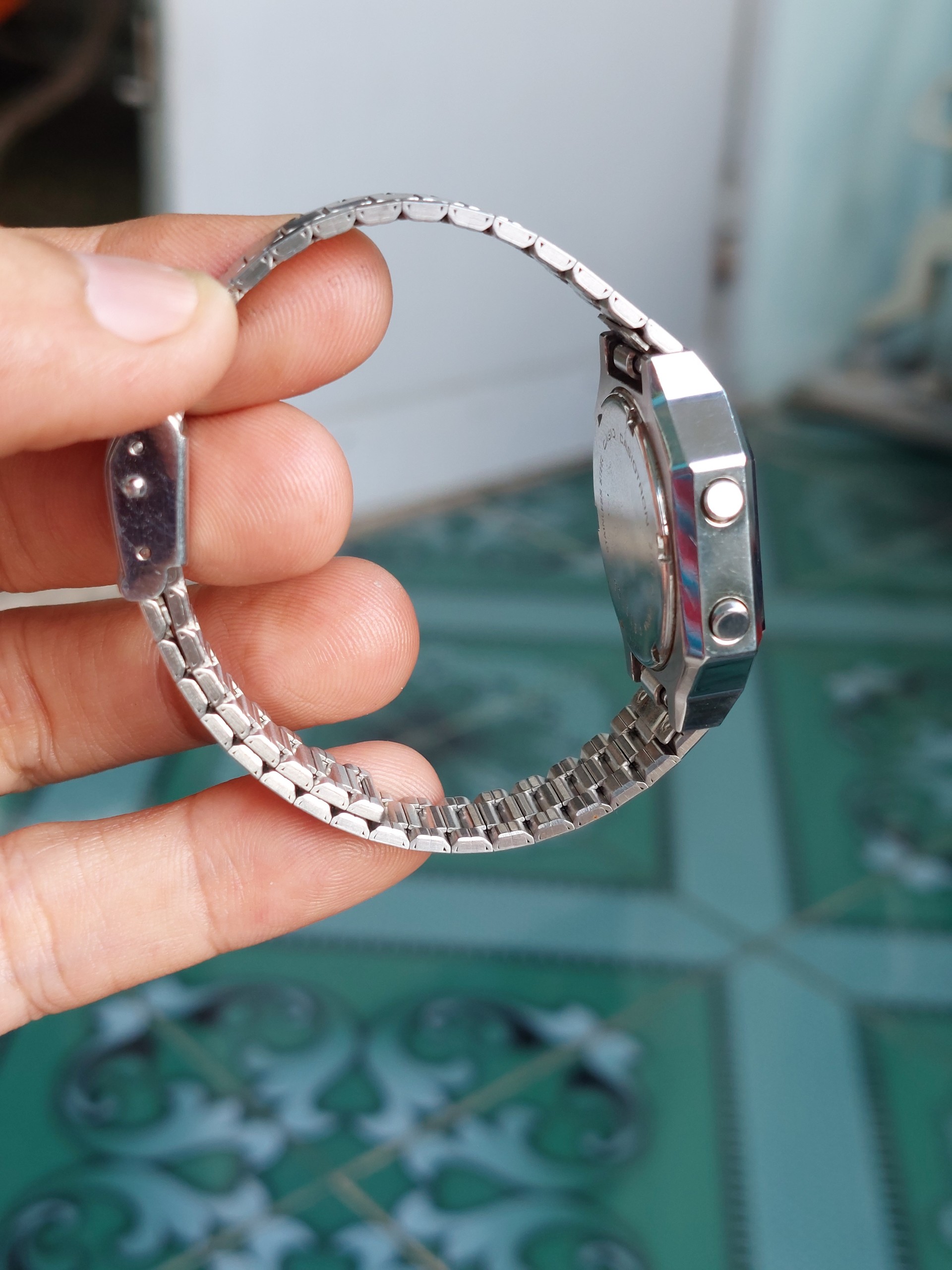 Đồng hồ nữ casiotron chạy pin hàng Si