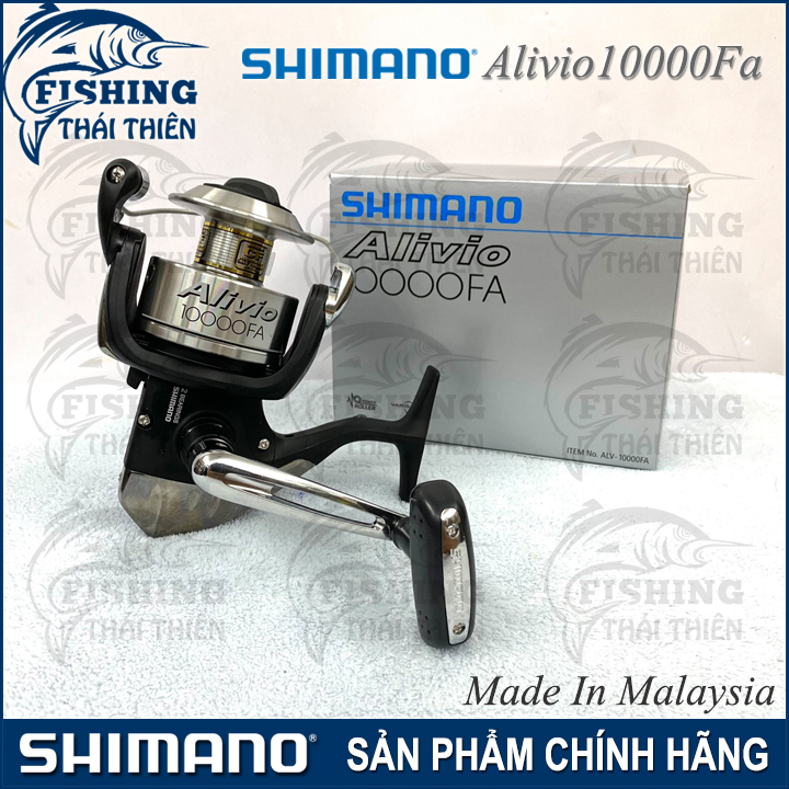 Máy Câu Shimano Alivio FA 6000 10000 Chính Hãng – Câu Cá Biển, Hồ Dịch Vụ