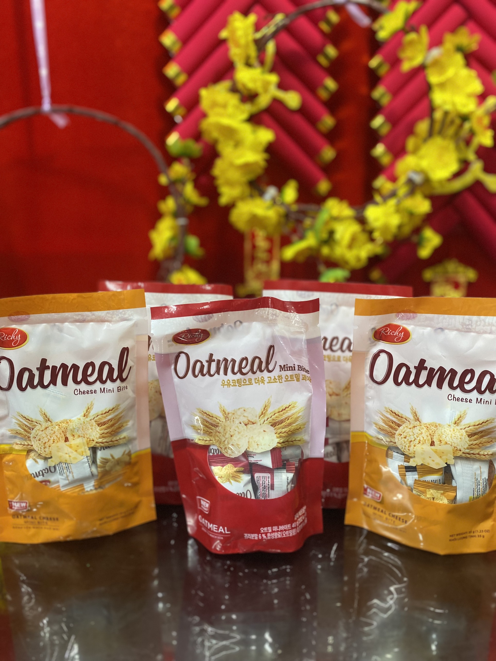 Bánh phủ yến mạch Oatmeal