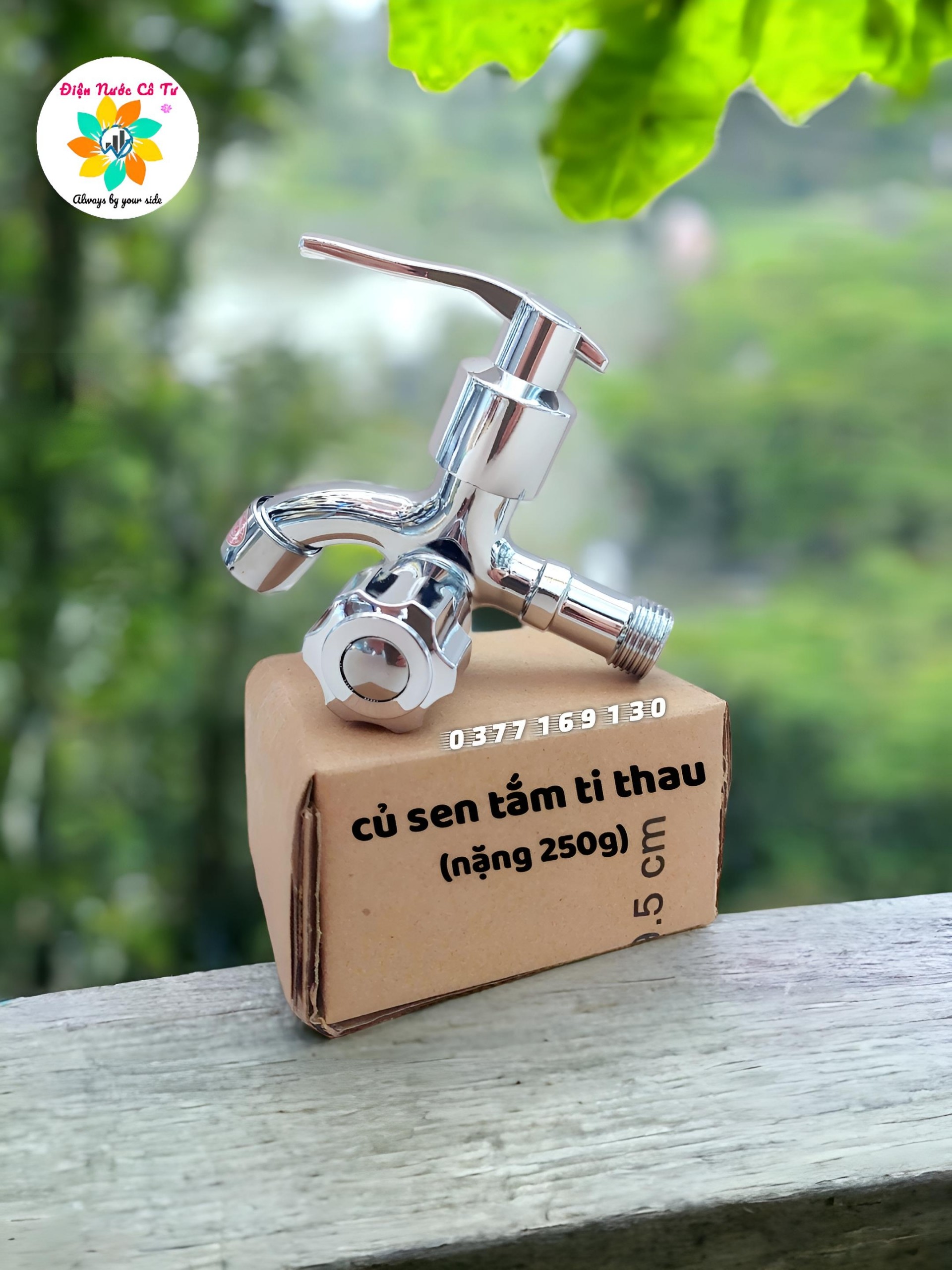 Củ sen lạnh Inox phi 21 - củ sen tắm cho nhà tắm