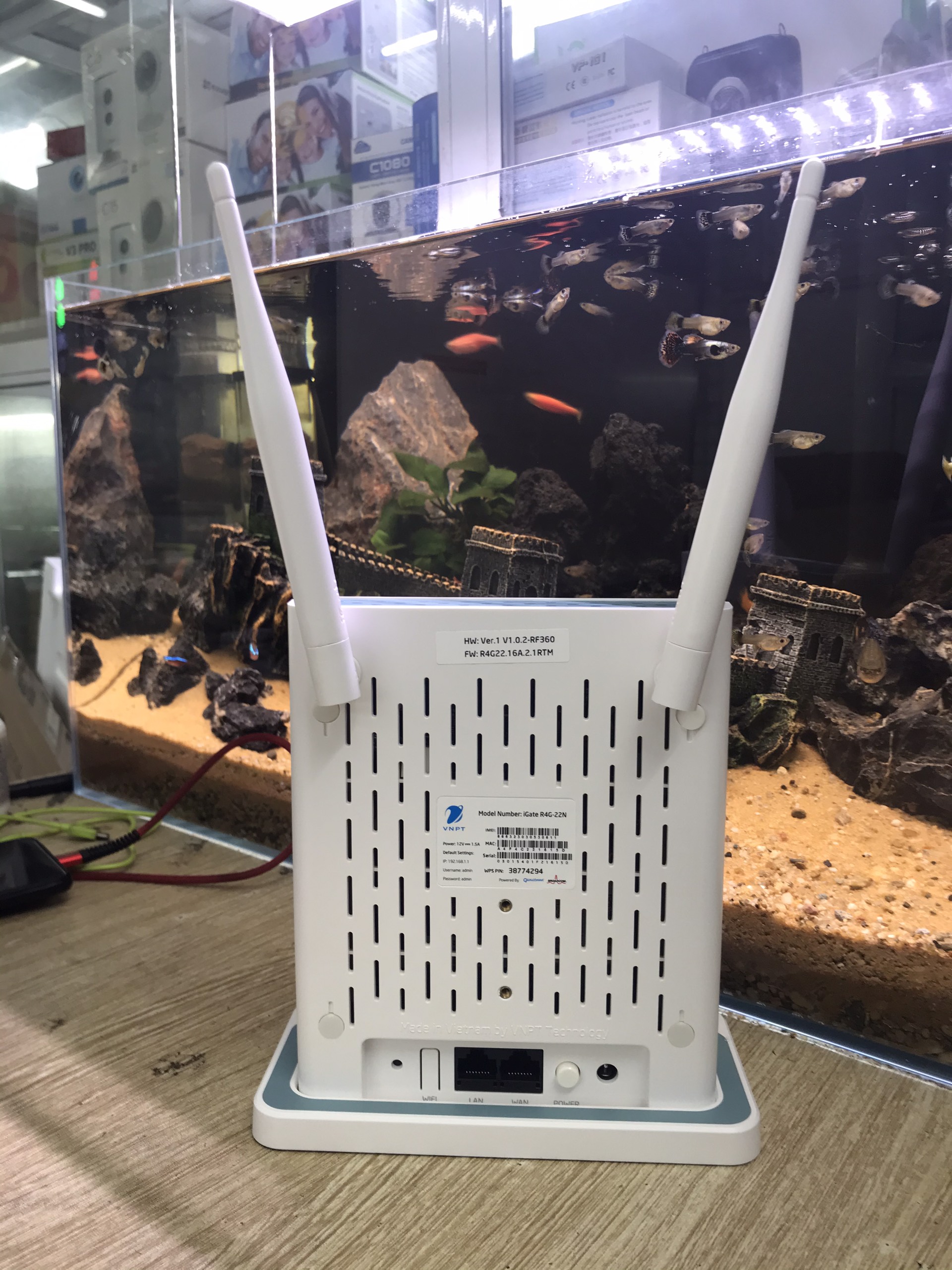Bộ phát Wi-Fi Từ Sim 4G VNPT iGate R4G 22N-01