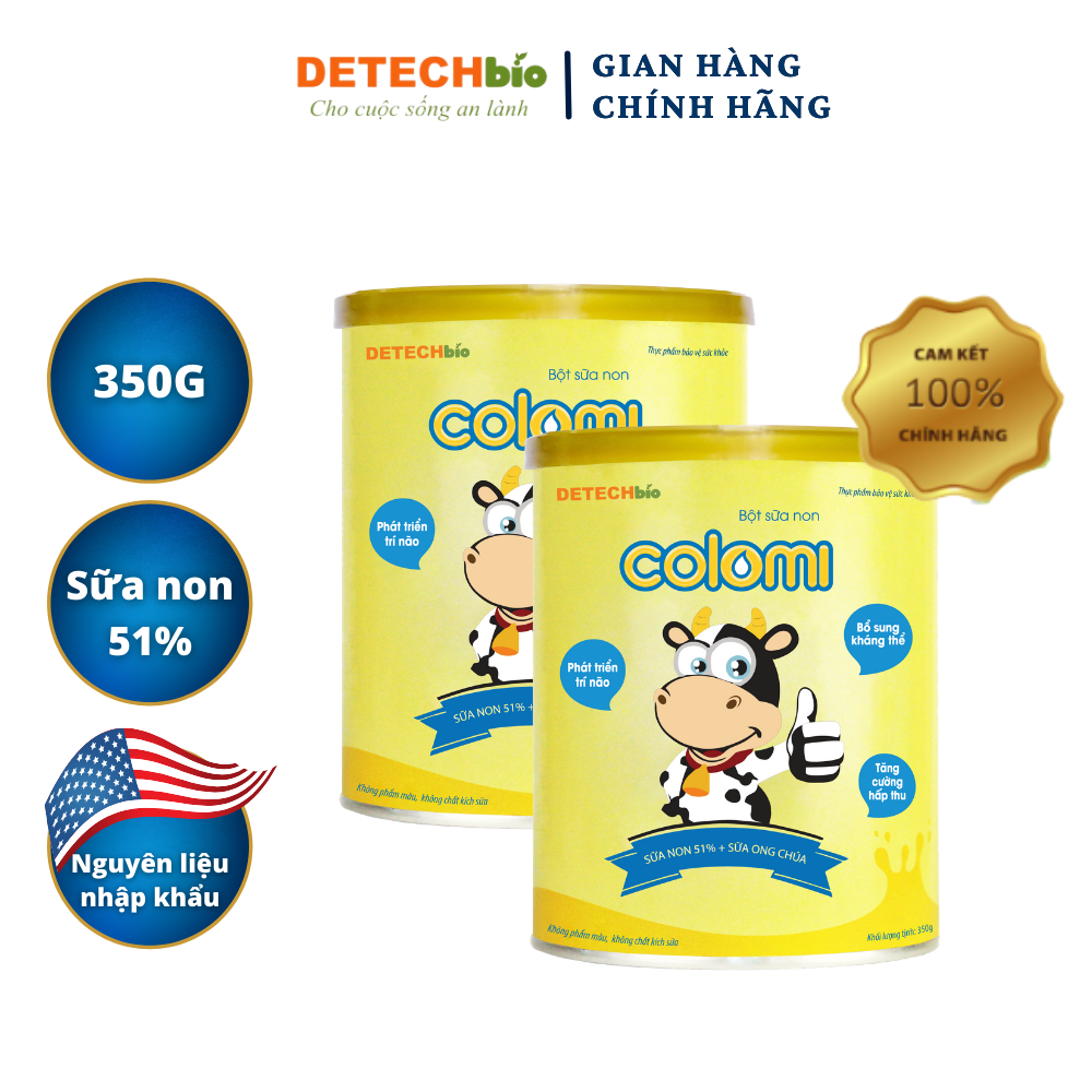 Combo 2 hộp Sữa non Colomi 350g dành cho trẻ em