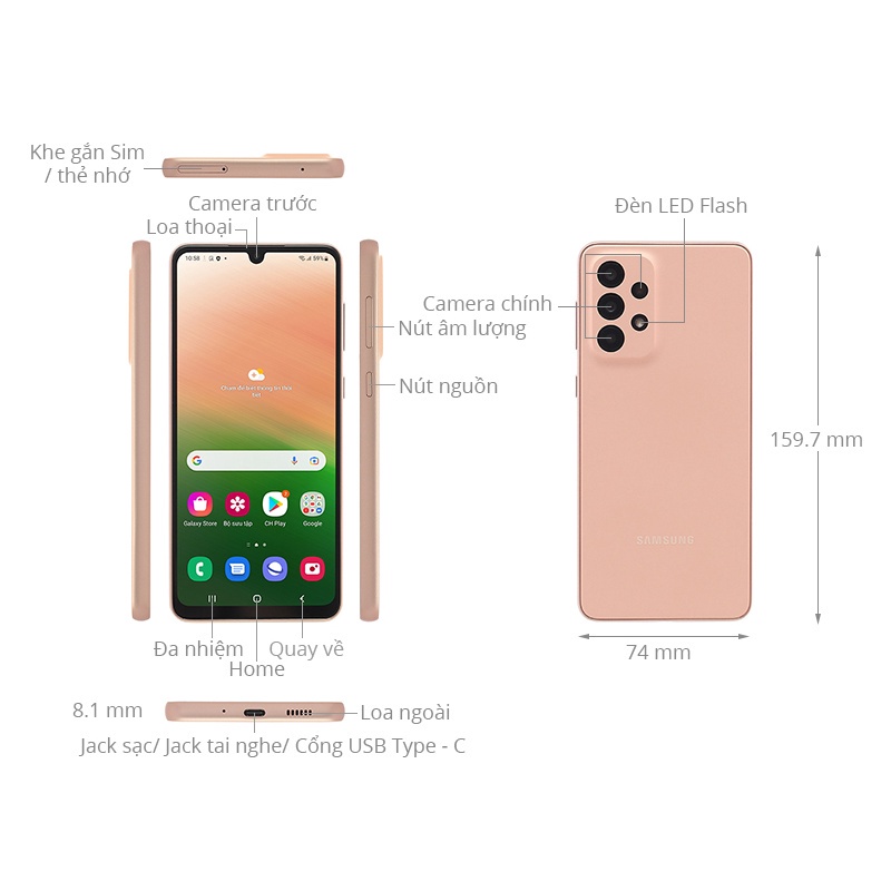 Điện thoại Samsung Galaxy A33 5G
