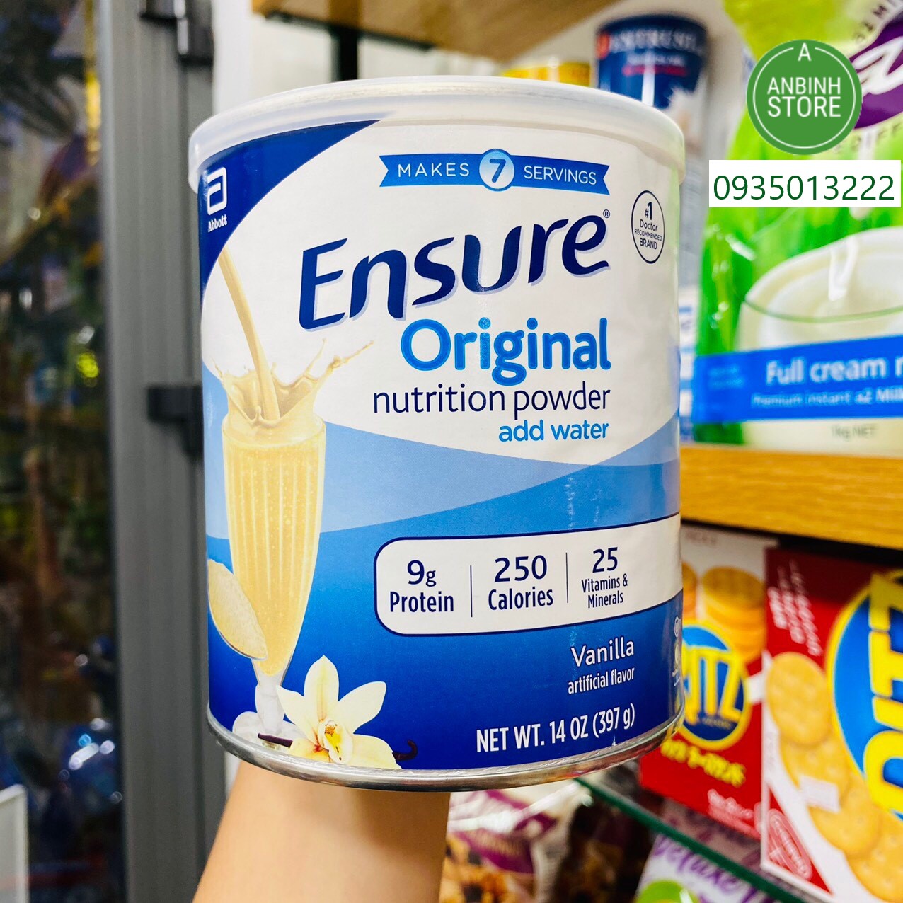 Date 06/27 Sữa Ensure Mỹ 397g