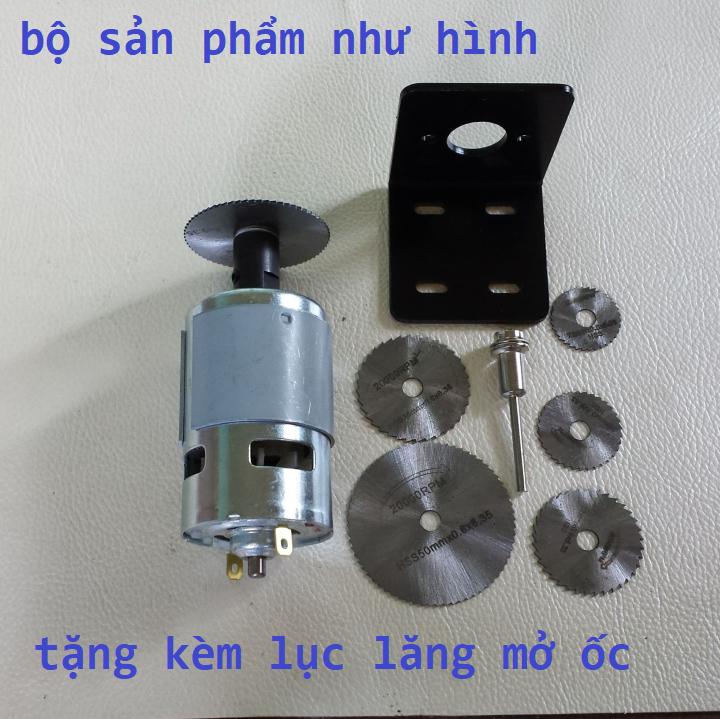 bộ chế máy cắt mini motor 775 150w