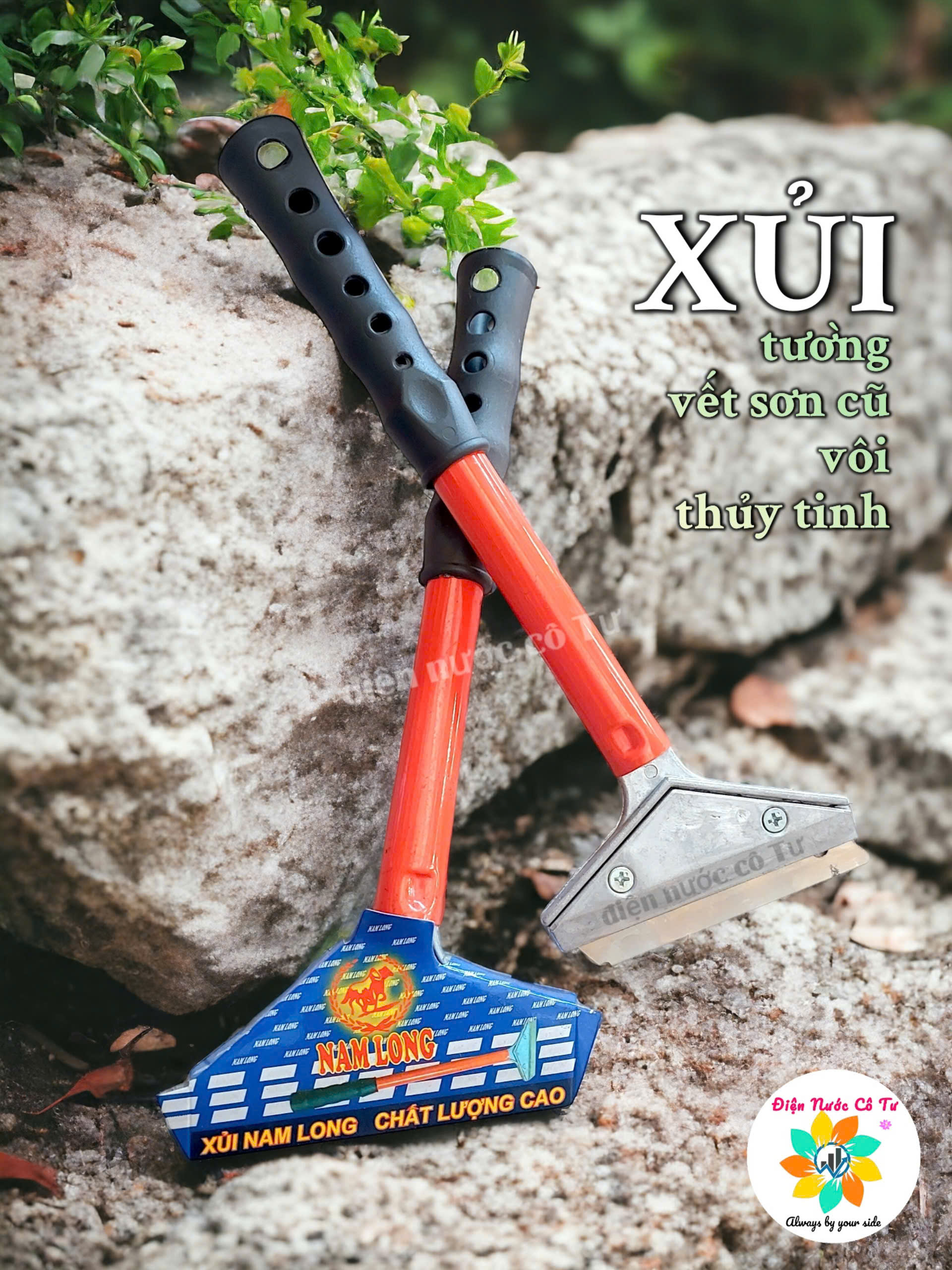 Sủi tường sủi sơn Nam Long - Xủi tường xủi sơn Nam Long - xủi vệ sinh sơn cũ vách tường thủy tinh vôi cũ