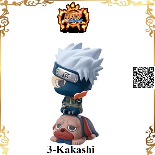 1026 Mô hình Chibi Naruto nhân vật 3-Kakashi