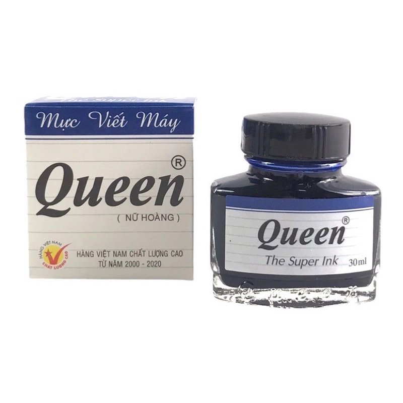 Mực Queen 30ml Xanh/ Tím