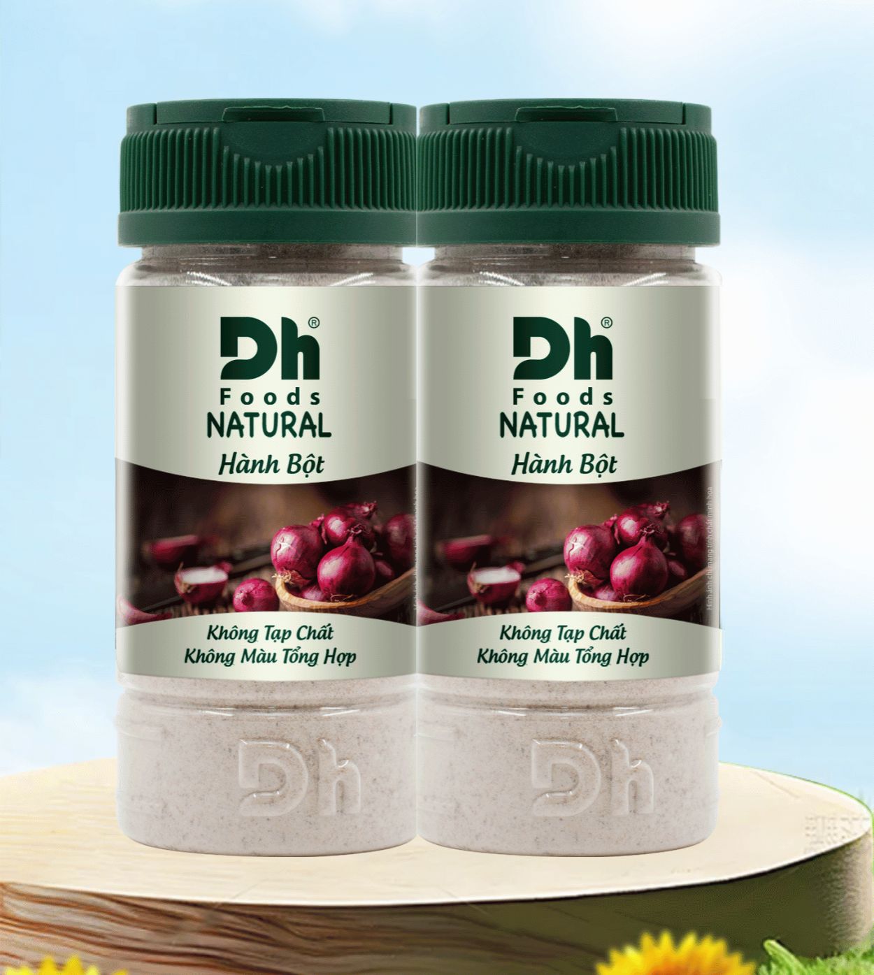 Combo 2 hũ Natural Hành Bột Dh Foods