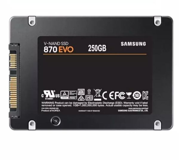 Bảng giá [HCM][Giá Rẻ Mỗi Ngày] Ổ cứng gắn trong SSD Samsung 870 Evo 250GB 2.5-Inch SATA III MZ-77E250BW - Hàng Chính Hãng Phong Vũ