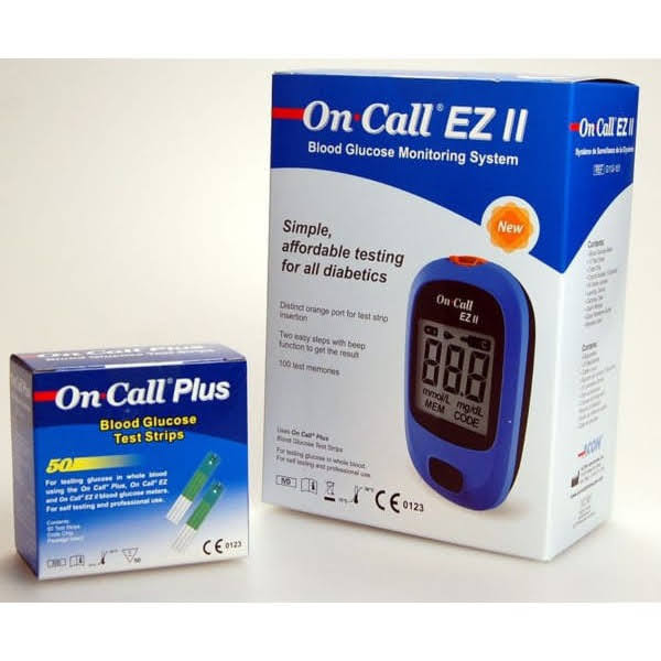 Que thử đường huyết On Call Plus