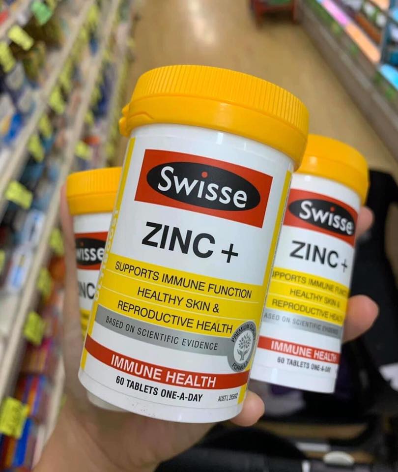 SWISSE ULTIBOOST ZINC 60 VIÊN