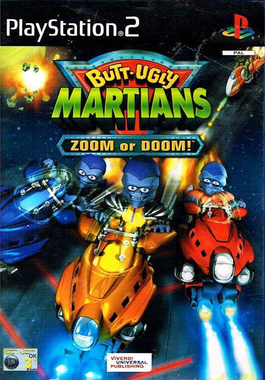 Game ps2 butt ugly martians