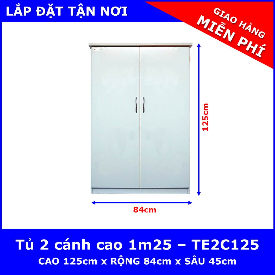 [RẺ VÔ ĐỊCH]-[CÓ SẴN]-[GIAO SIÊU TỐC]-[XƯỞNG BÁN TRỰC TIẾP] -[ĐÃ LẮP HOÀN THIỆN]- TỦ nhựa người lớn / trẻ em 2 cánh cao 1m2 x ngang 84cm - chất liệu nhựa Đài Loan 2 lớp cao cấp - KHÔNG CONG VÊNH - KHÔNG MỐI MỌT-KHÔNG ẨM MỐC