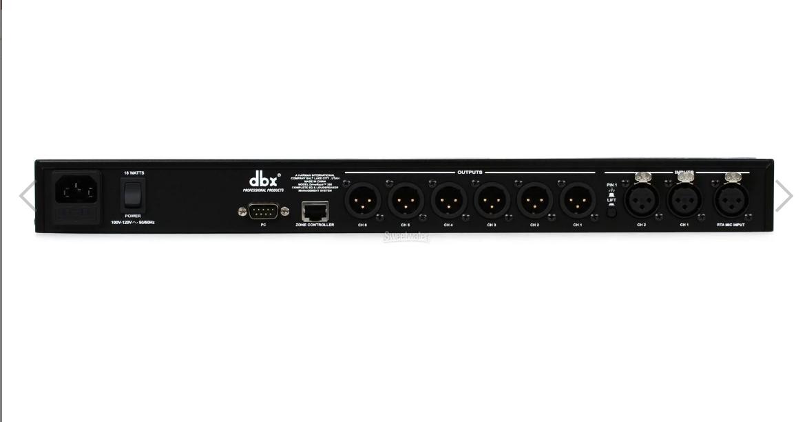[Trả góp 0%]Thiết bị xử lí âm thanh DIVERACK DBX PA-260