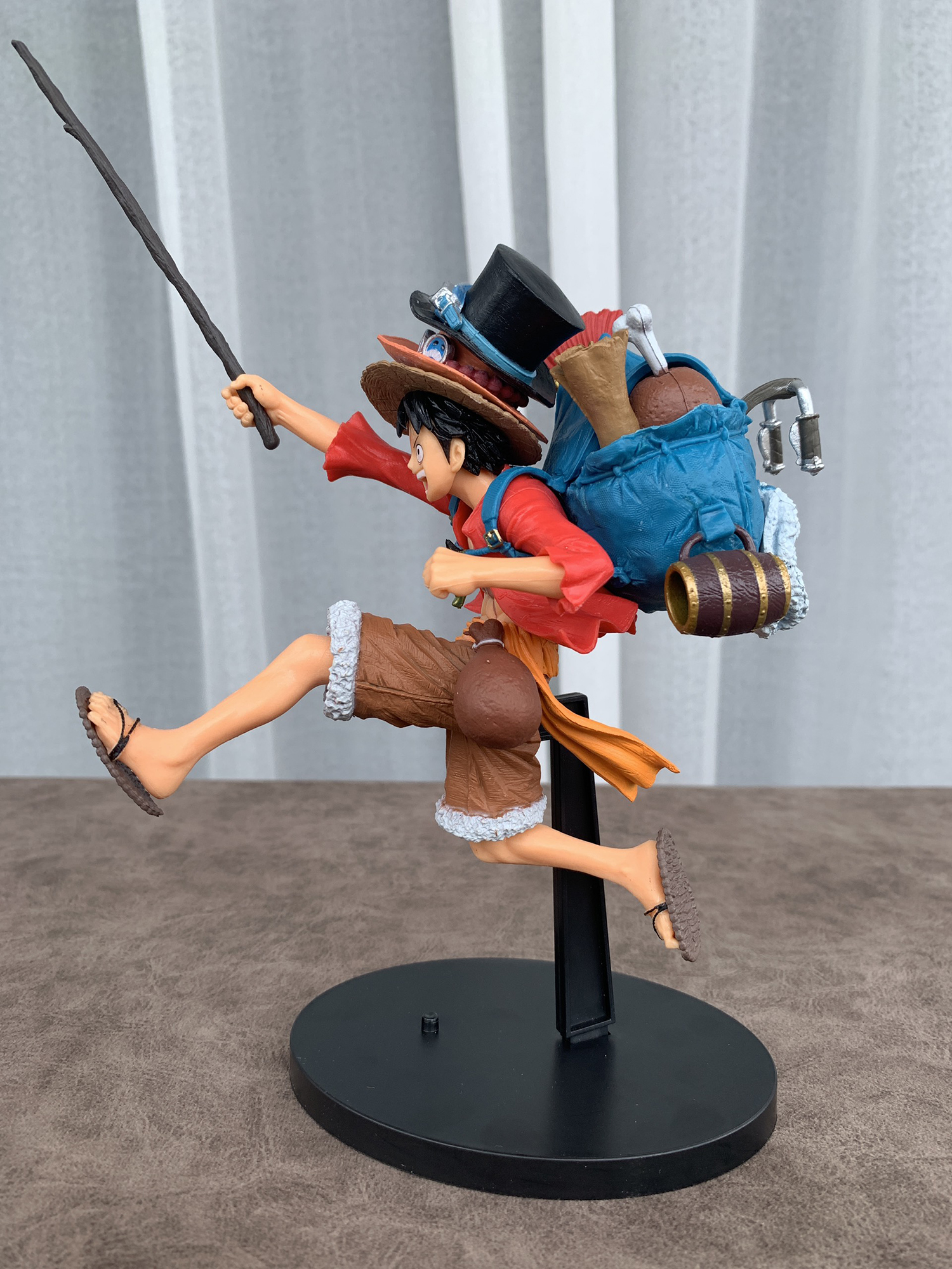 Mô hình 3 nhân vật One Piece Luffy Ace Sabo siêu chất